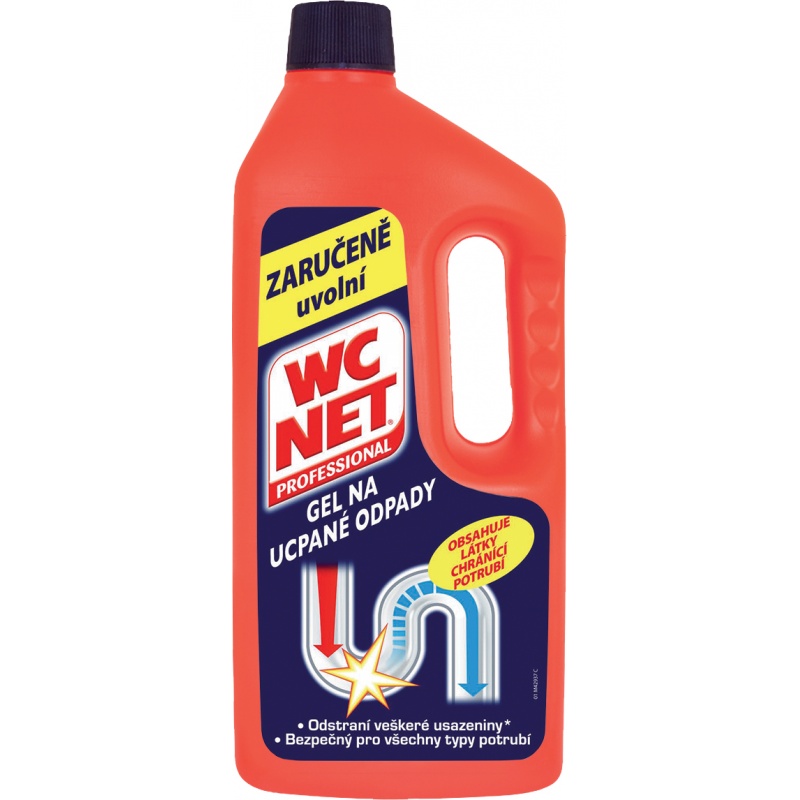 WC NET Professional gel na ucpané odpady 1 l