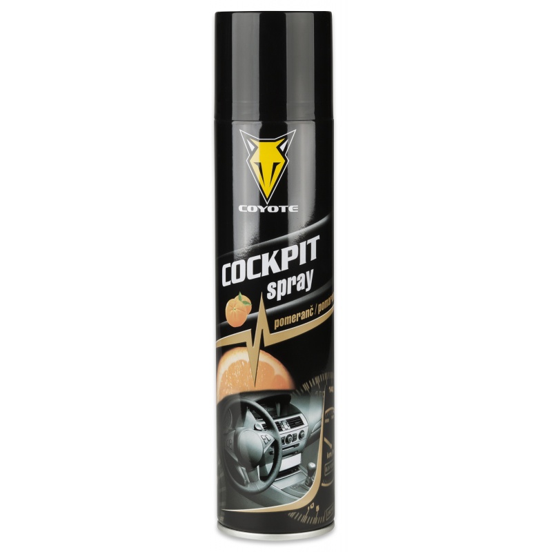 COYOTE Cockpit spray 400 ml Pomeranč