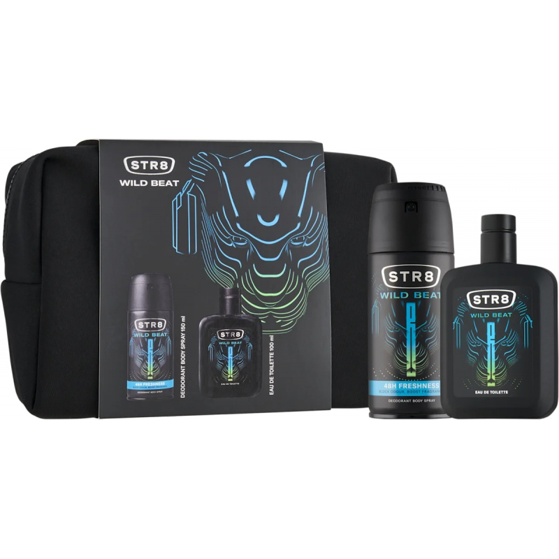 Kazeta STR8 Wild Beat /EDT 100ml + deodorant 150ml + ta�ti�ka/