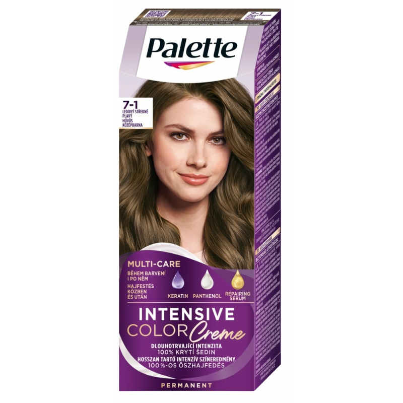 Barva PALETTE ICC 7-1 ledový středně plavý