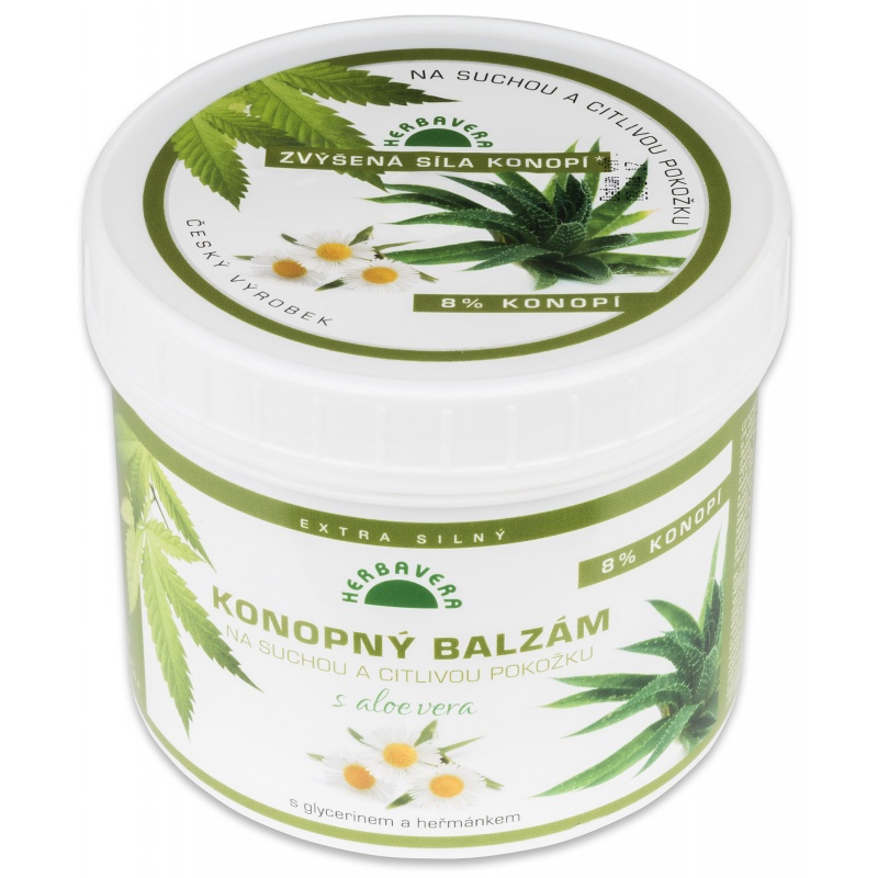 Konopný balzám HERBAVERA 500 ml