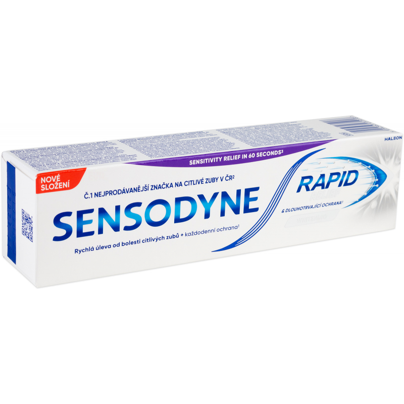 Zubní pasta SENSODYNE Rapid Whitening citlivé zuby 75 ml