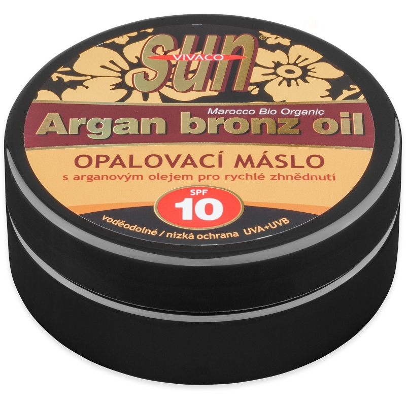SUN Argan Bronz Oil opalovací máslo OF10 200 ml