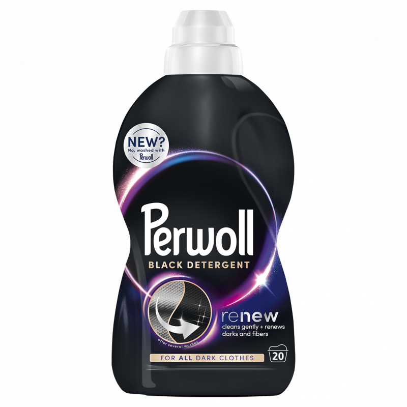 PERWOLL 1000 ml/20 PD Renew Black