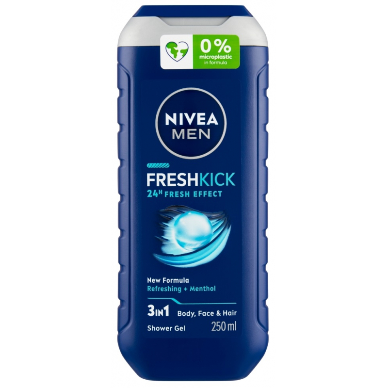 Sprchový gel NIVEA MEN Fresh/Cool Kick 250 ml