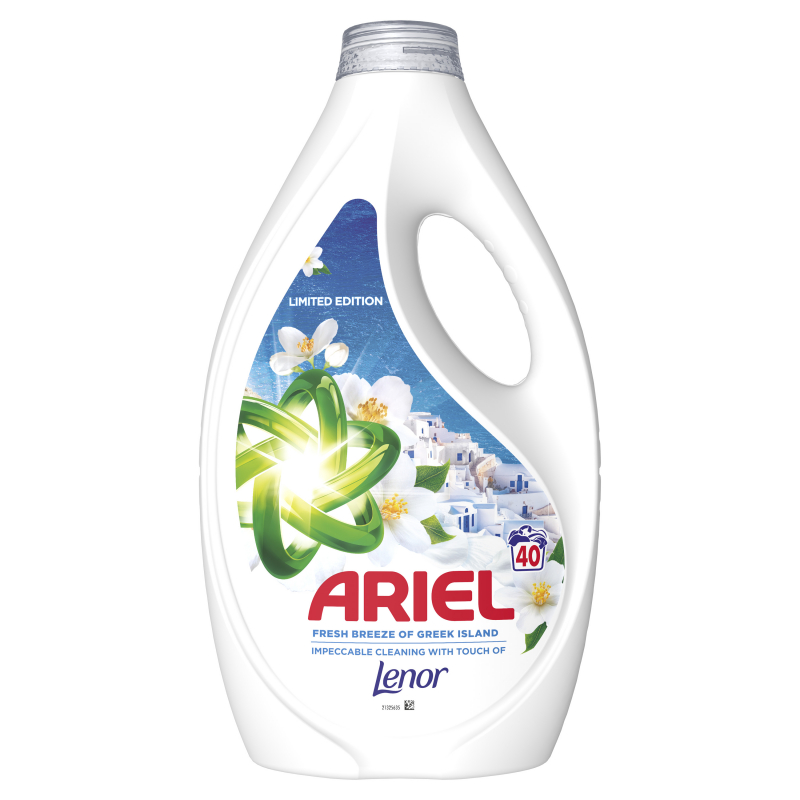 ARIEL gel 1,8 l/40 PD Lenor Greek Island
