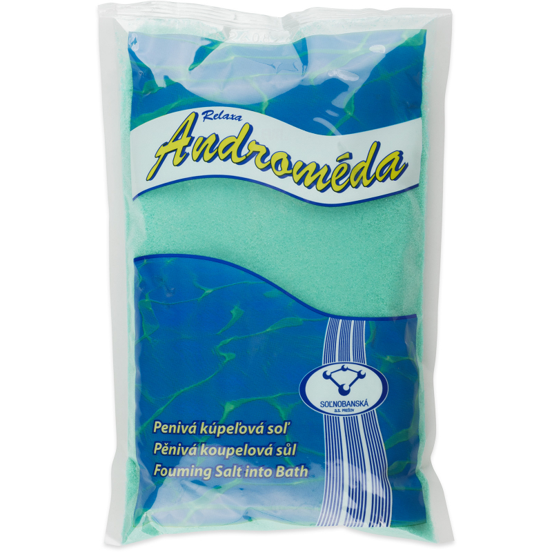 ANDROMÉDA sůl do koupele eukalyptus 1 kg
