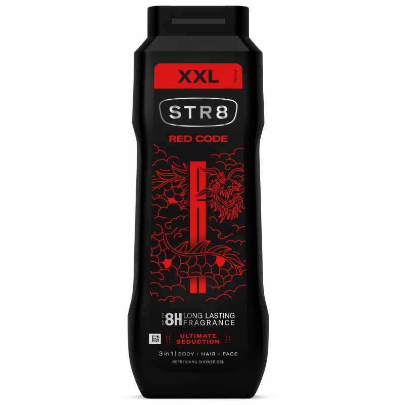 Sprchový gel STR8 Red Code XXL 750 ml