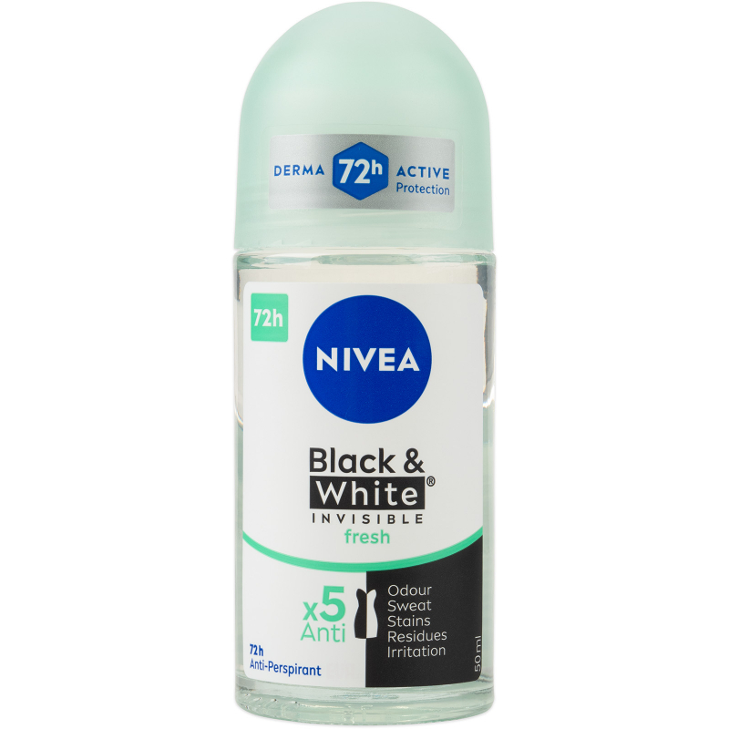 NIVEA antiperspirant roll on Black&White Fresh 50 ml