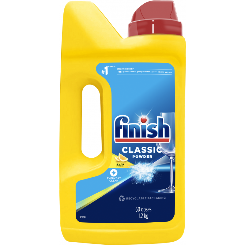 FINISH prášek 1,2 kg Lemon