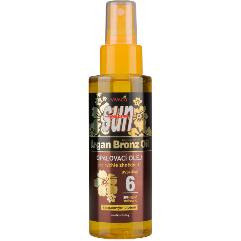 SUN arganový opalovací olej OF6 100 ml