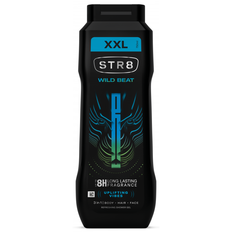 Sprchový gel STR8 Wild Beat XXL 750 ml