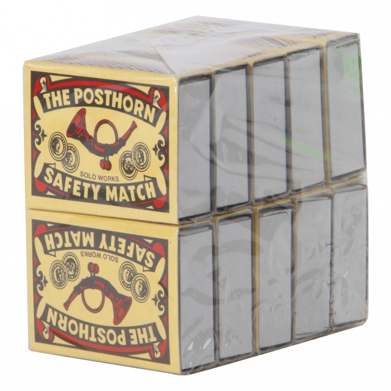 ZÁPALKY bezpečnostní malé 43 mm, 10 x 38 ks