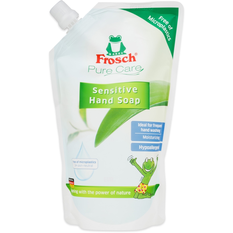 Mýdlo FROSCH tekuté Sensitive pro děti náplň 500 ml