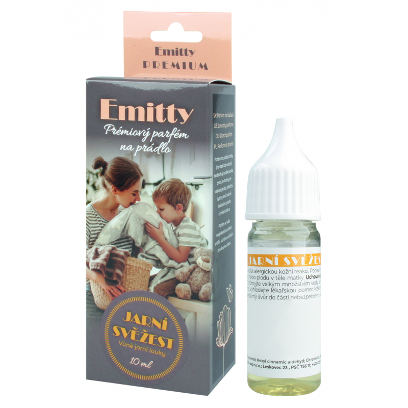 EMITTY Jarní svěžest parfém na prádlo 10 ml, 10 dávek