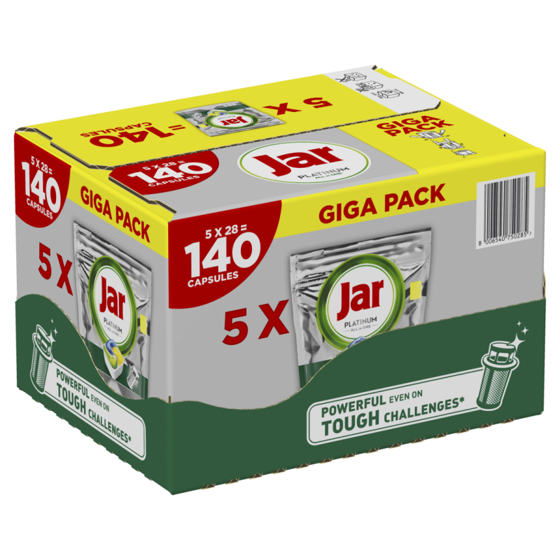 JAR Platinum kapsle Giga Pack 140 ks (5x28)
