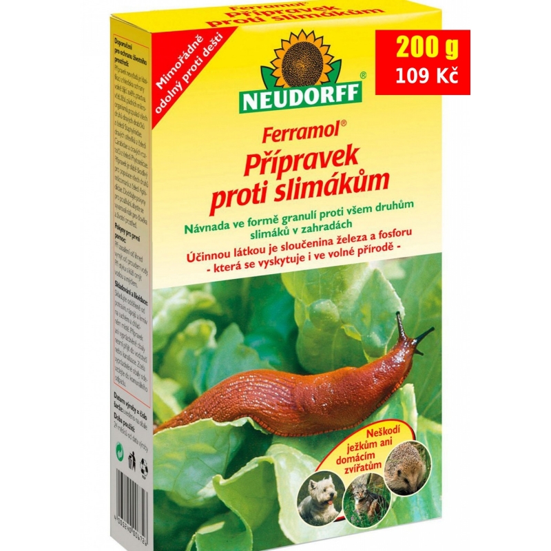 Neudorff FERRAMOL k hubení slimáků 200 g