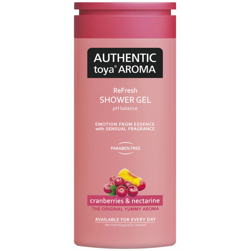 Sprchový gel AUTHENTIC AROMA Cranberries & Nectarine 400 ml