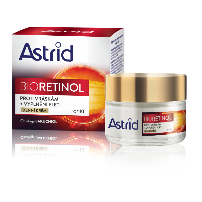 Krém ASTRID Bioretinol proti vráskám denní 50 ml