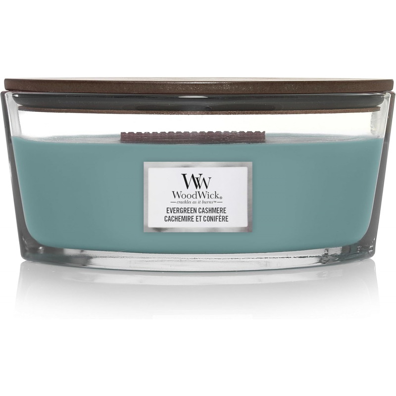 Svíčka WOODWICK Evergreen Cashmere 453 g