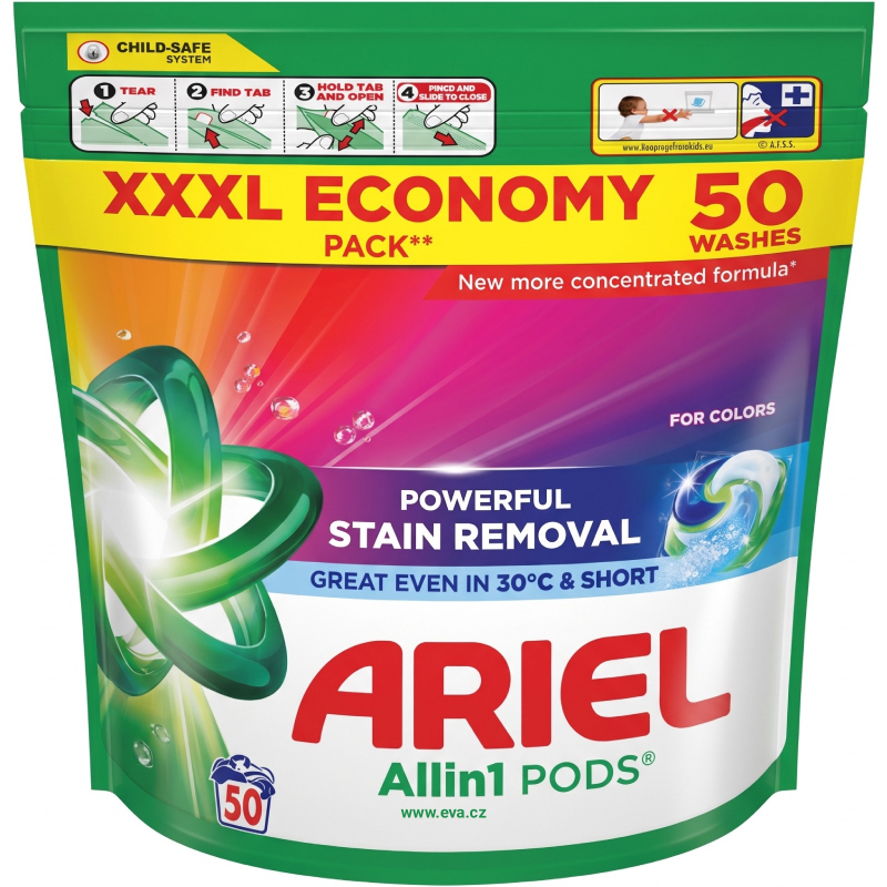 ARIEL 50 kapslí All in 1 Color