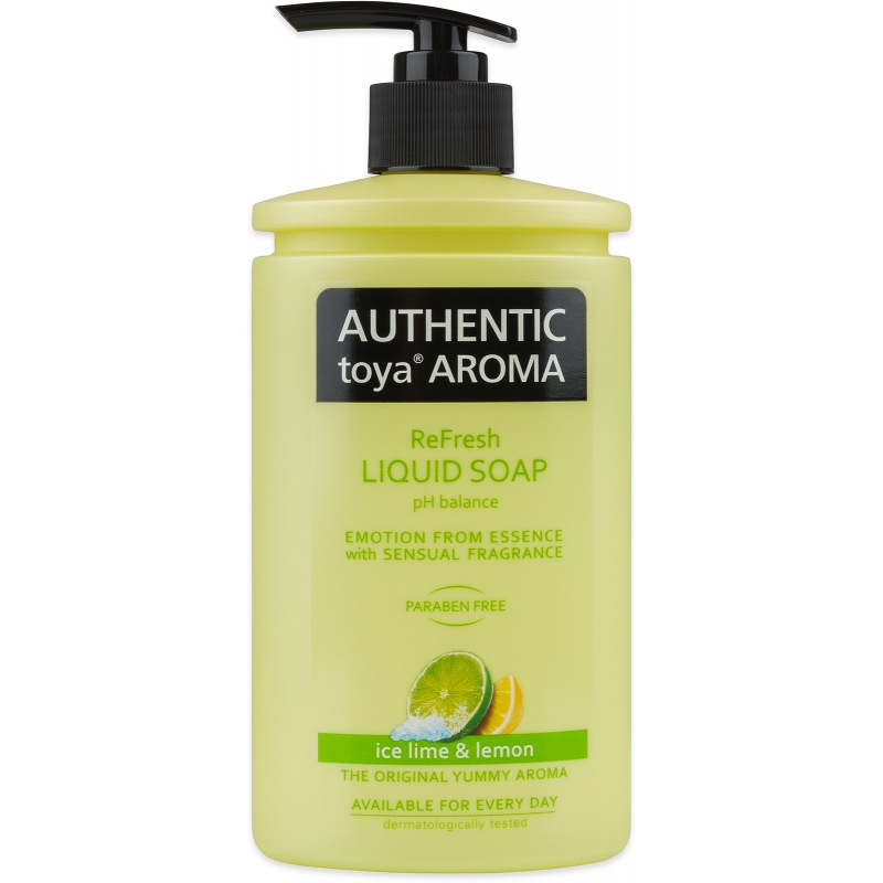 Mýdlo tekuté AUTHENTIC Ice lime & Lemon 400 ml