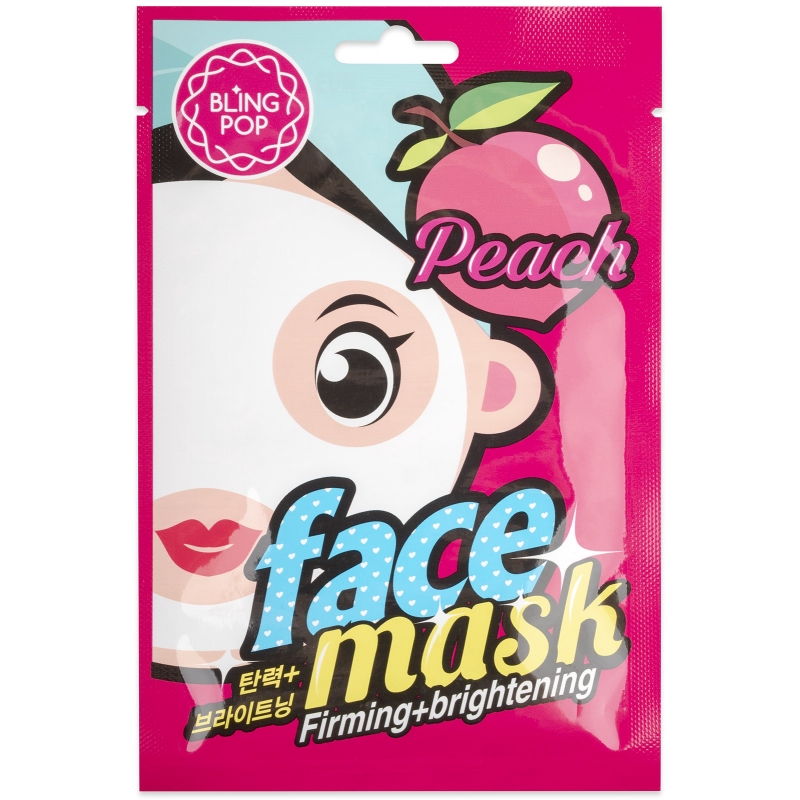 Maska BLING POP Peach zpev�uj�c� & rozjas�uj�c� 20 ml