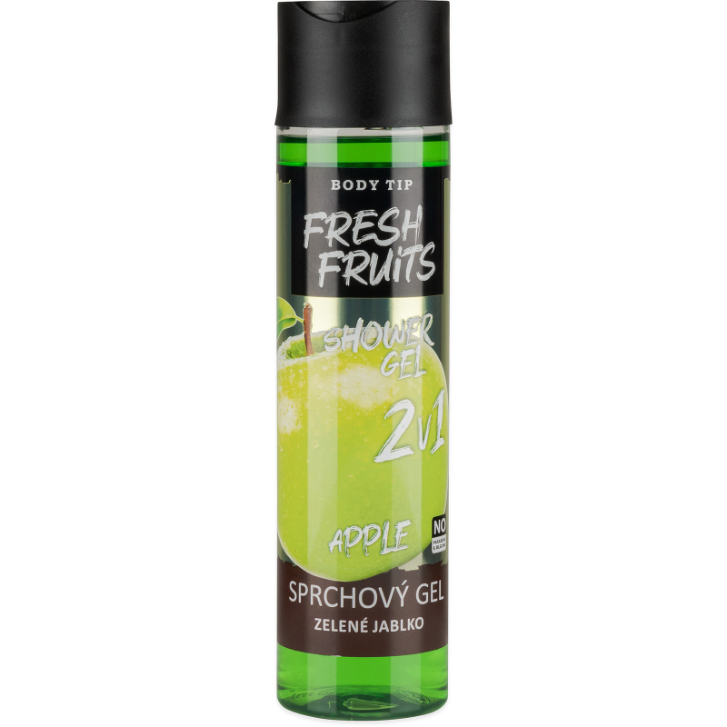 Sprchový gel BODY TIP Fresh zelené jablko 250 ml