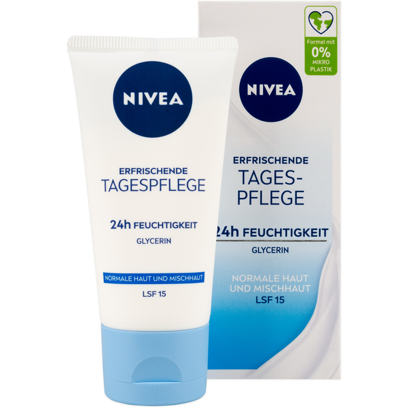 NIVEA kr�m hydrata�n� denn� SPF15 norm�ln� ple� 50 ml