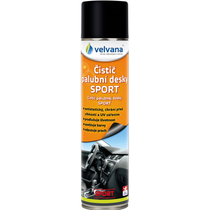 Čistič interiéru 600ml Velvana Autocleaner sport, sprej