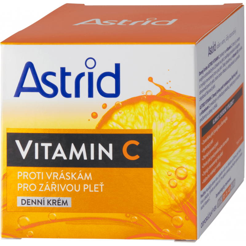 Krém ASTRID Vitamin C denní proti vráskám 50 ml