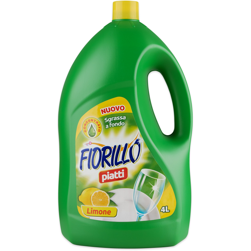 FIORILLO přípravek na mytí nádobí, vůně citronu 4 l