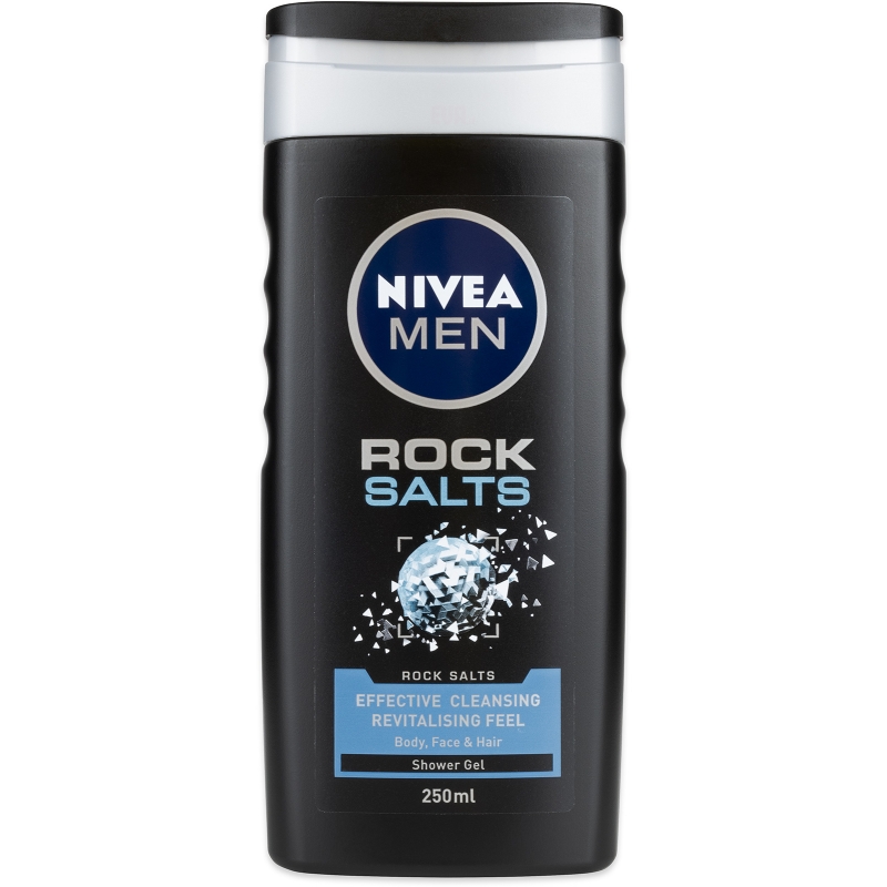 Sprchový gel NIVEA MEN Rock Salts 250 ml