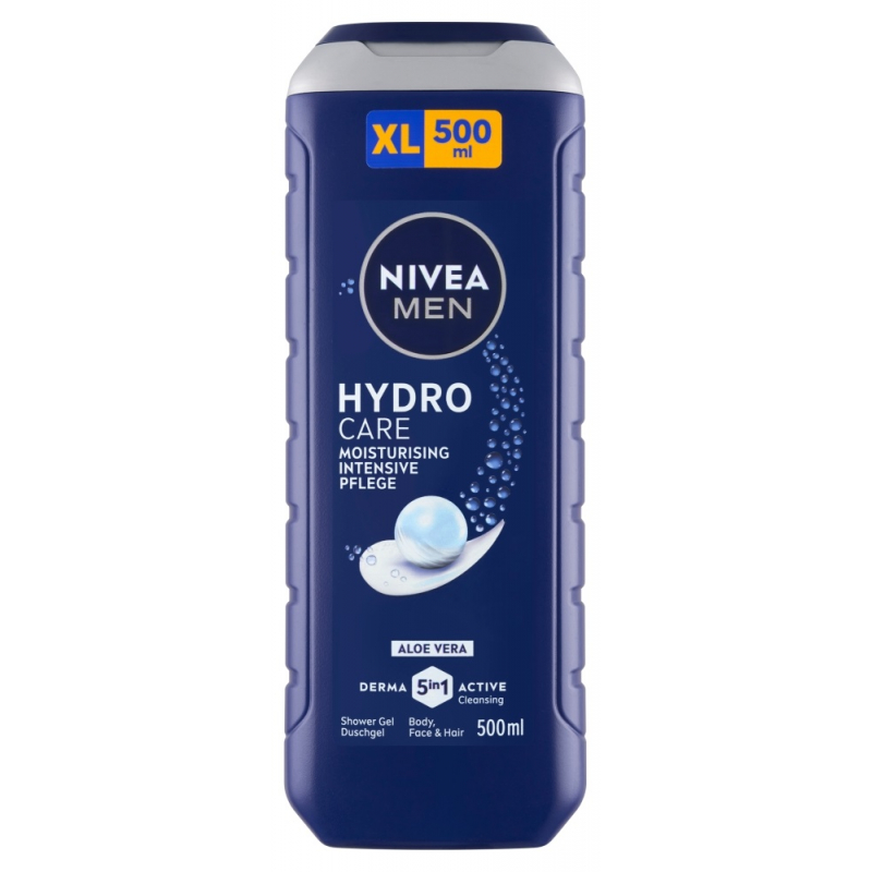 Sprchov� gel NIVEA MEN Hydrocare 500 ml