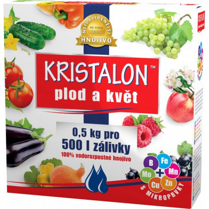 Agro Kristalon hnojivo plod a květ 0,5 kg