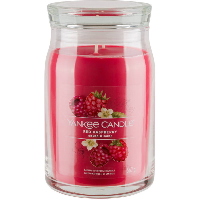 Svíčka YANKEE CANDLE Red Raspberry 567 g, 2 knoty