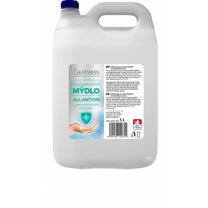 LAVONEA mýdlo tekuté hygienické Allantoin 5 l
