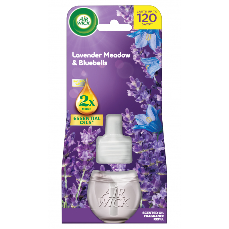 AIR WICK electric náplň Levandulová louka a modré kvítky 19 ml