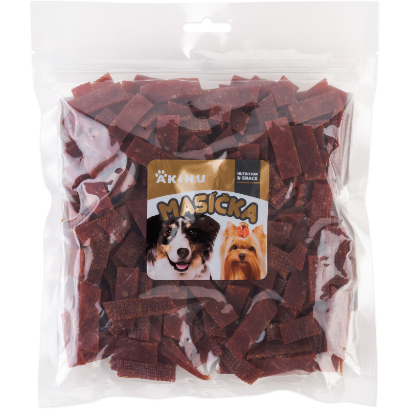 AKINU Králičí pásky pamlsek pro psy 300 g