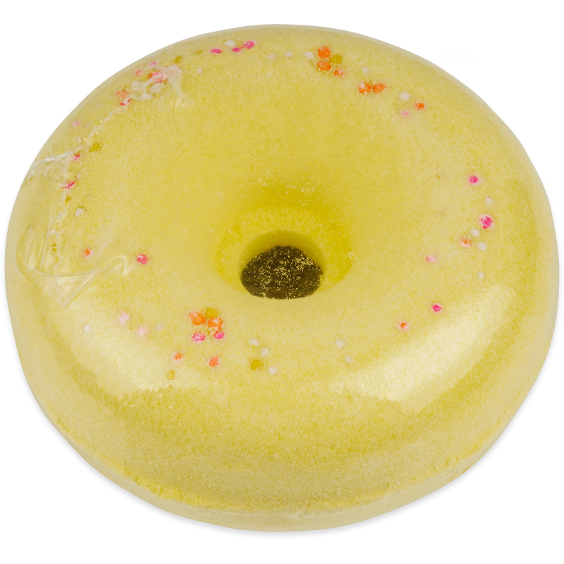 Šumivá bomba do koupele Donut žlutý 70 g