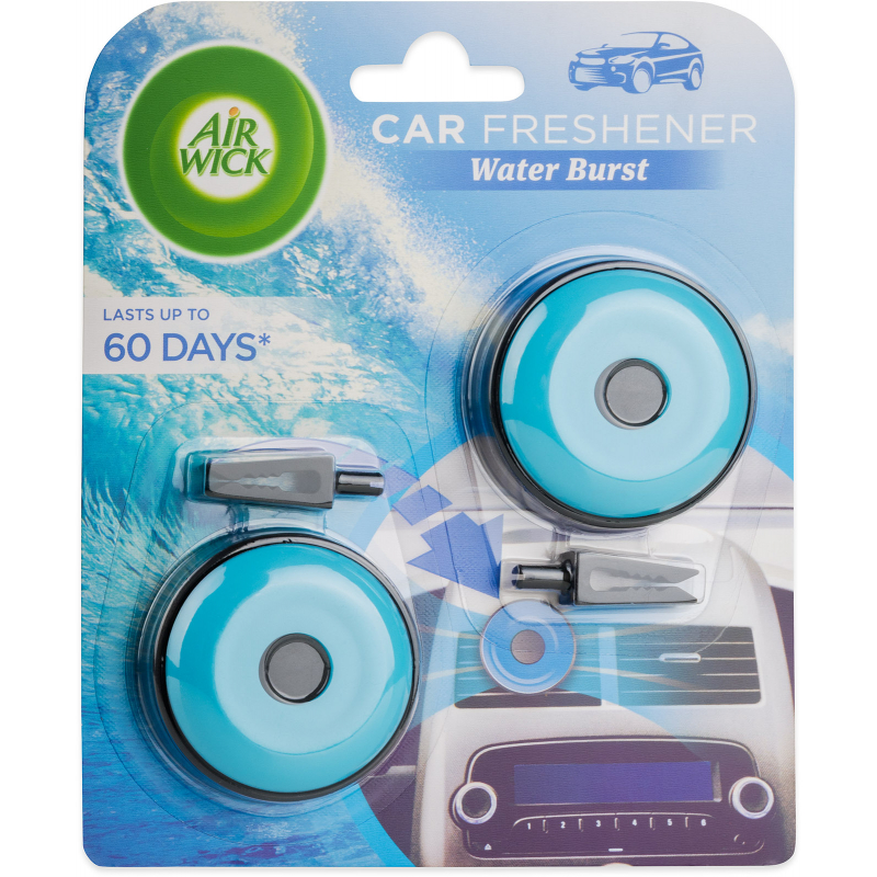 AIR WICK Car Water Burst osvěžovač 2 x 8 g