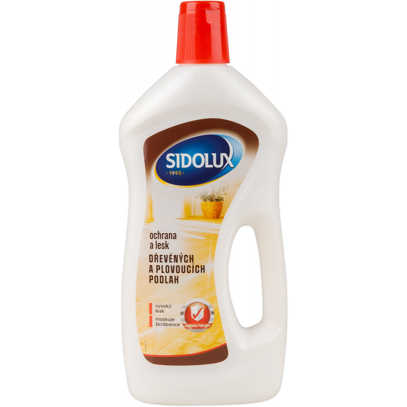 SIDOLUX ochrana a lesk - plovoucí a dřevěné podl. 750 ml