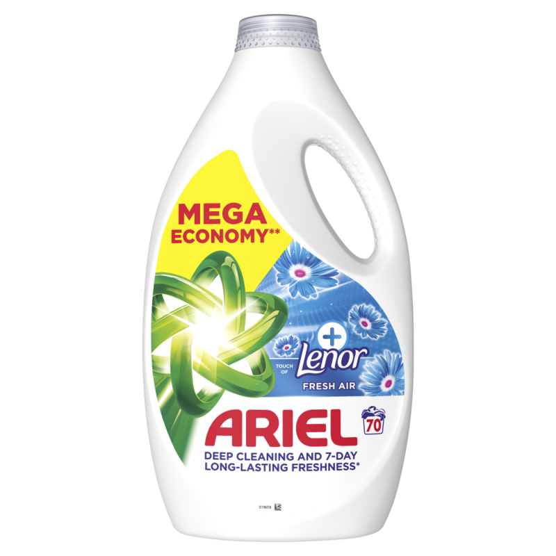 ARIEL+ gel 3,15 l/70 PD Lenor Fresh Air