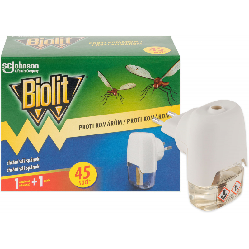 BIOLIT Electrický odpařovač + náplň 45 nocí 27 ml
