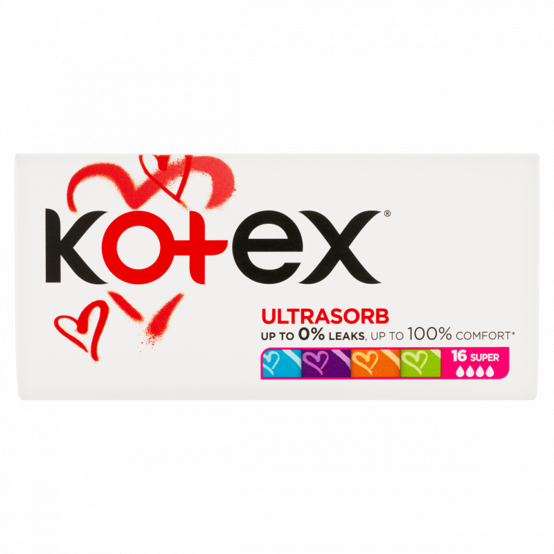 Tampony KOTEX UltraSorb super 16
