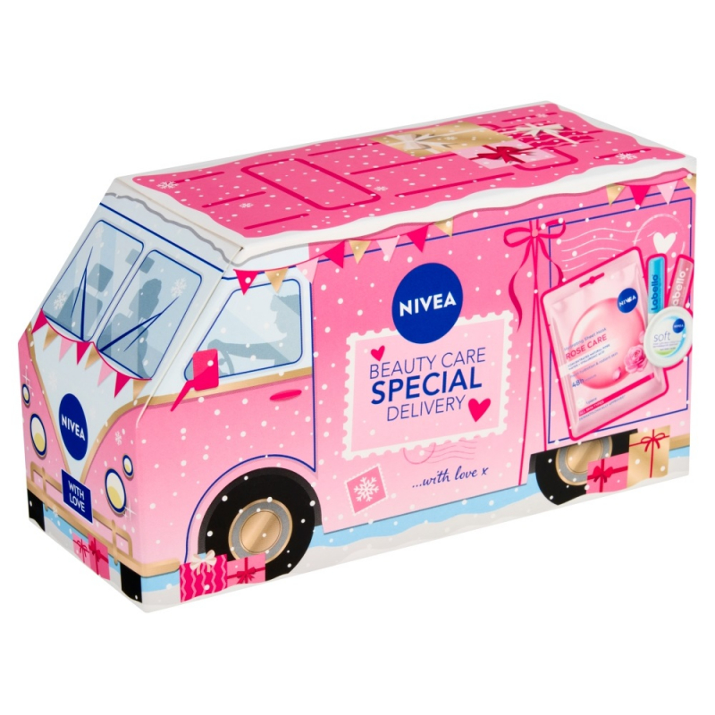 Kazeta NIVEA Special Delivery /maska+2x Labello+krém Soft/