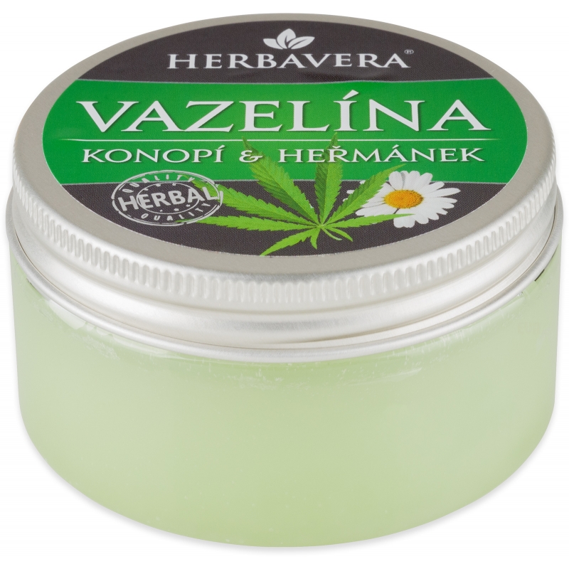 Vazelína konopná HERBAVERA s heřmánkem 100 ml