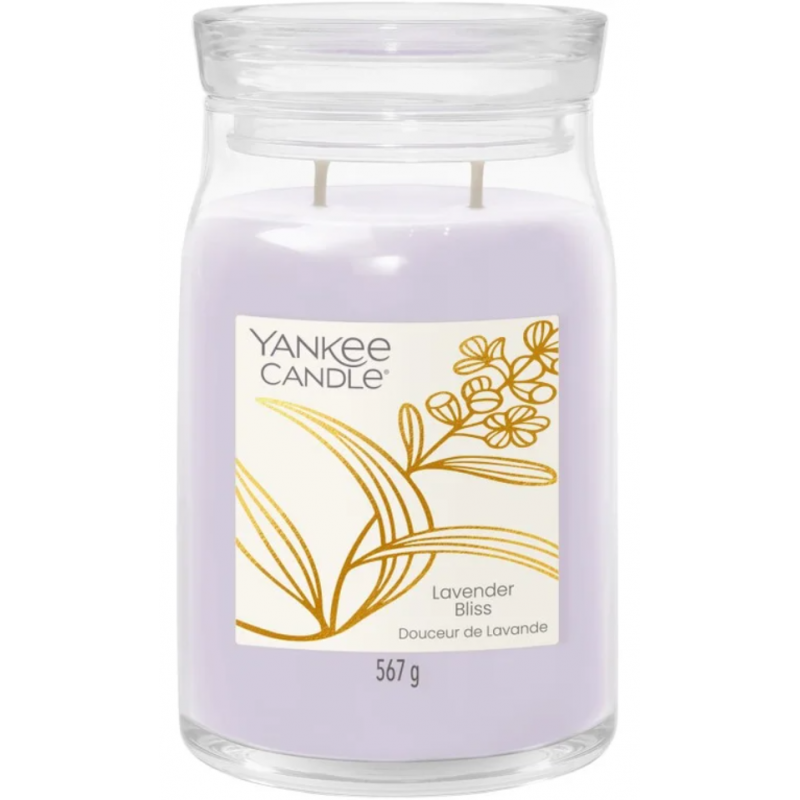 Svíčka YANKEE CANDLE Lavender Bliss 567 g, 2 knoty