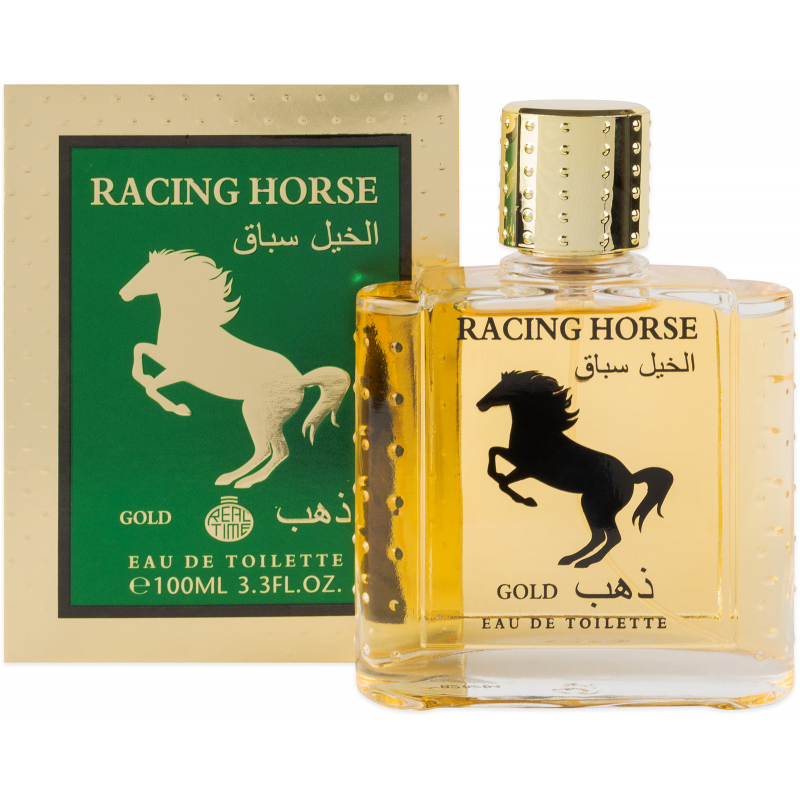 EDT MEN REAL TIME Racing Horse Gold 100 ml