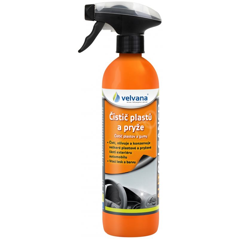 Oživovač pneu, pryže a plastů Velvana Autocleaner 500 ml